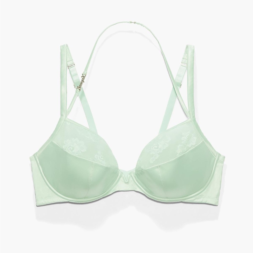 Savage X Fenty bra US 36B never worn, teal color